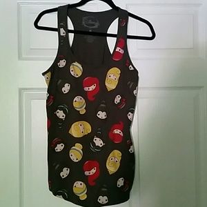Disney princess tank top